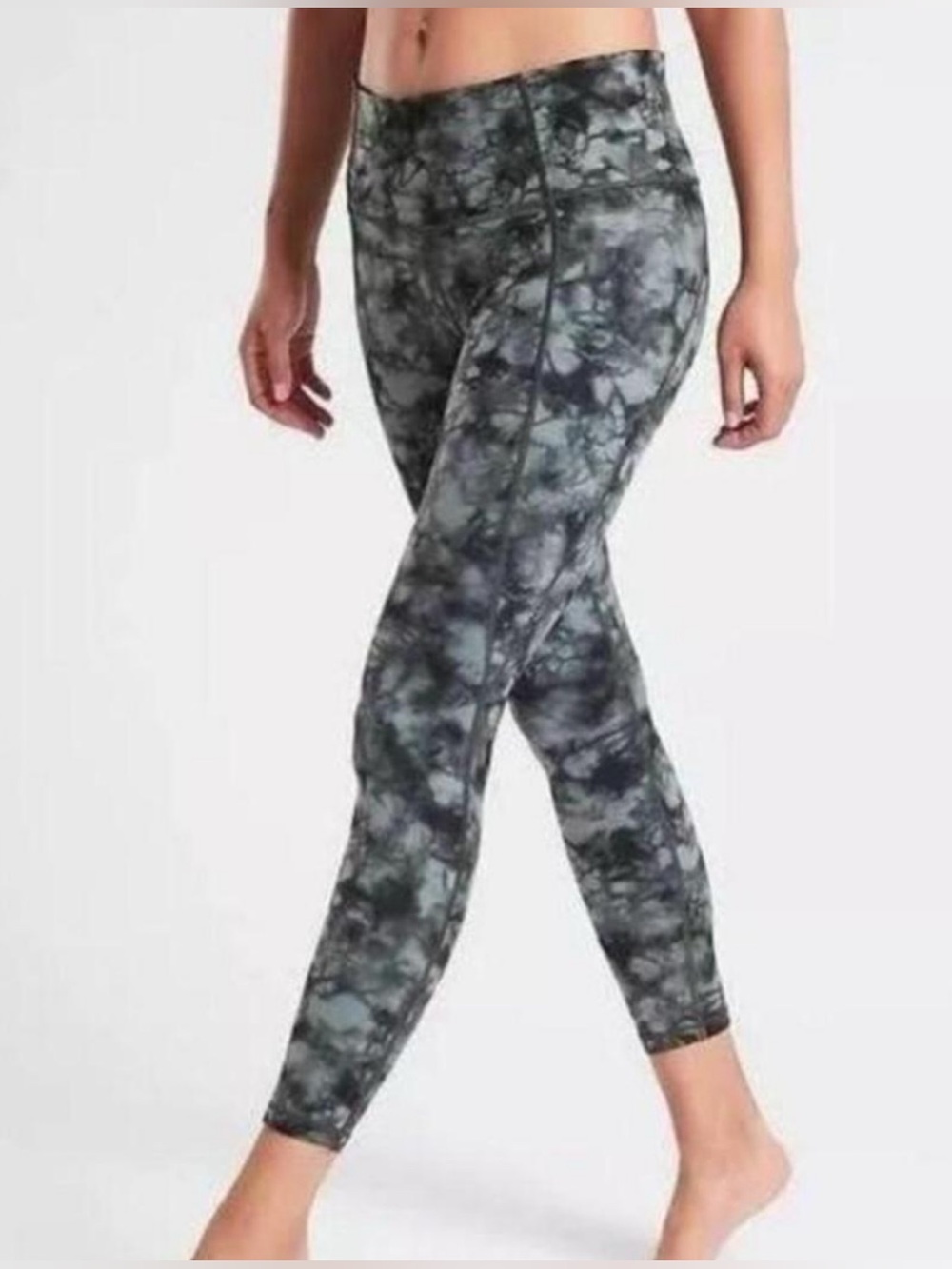 Athleta 7/8 Marble Tie Dye Leggings